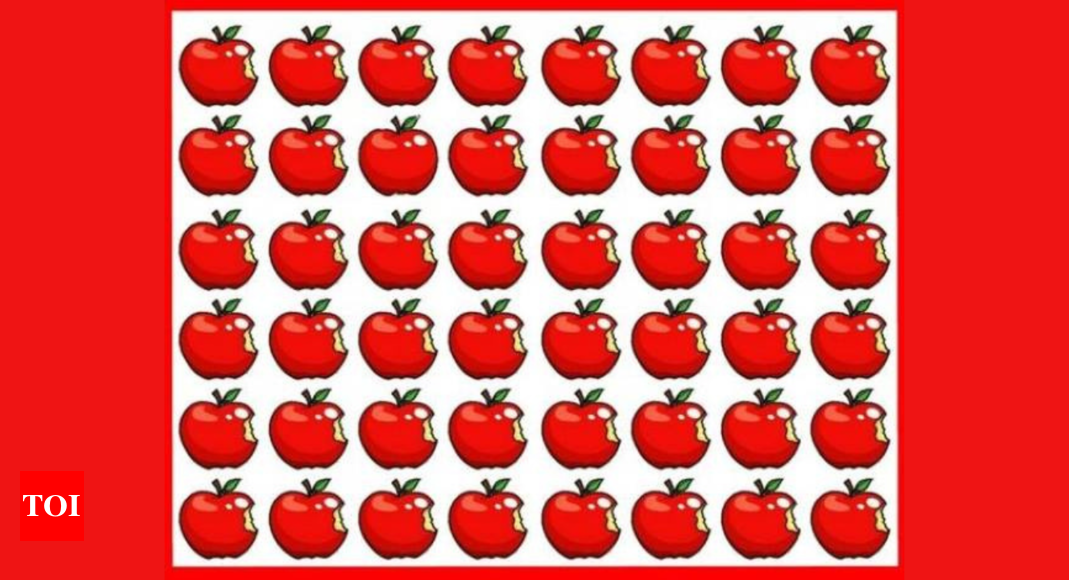 Brain Teaser: Only the one with Eagle eyes can spot the odd apple in this picture |