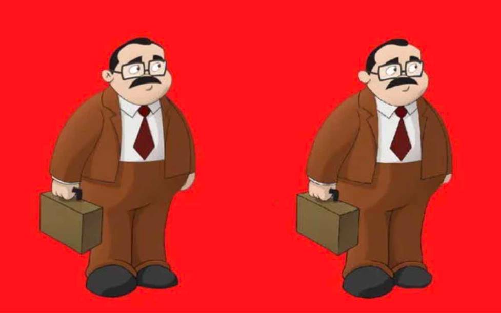 Can you identify the four differences in Mr. Barriga’s picture?