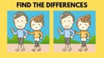 Find the differences between the pictures of a couple walking in the park in 11 seconds!