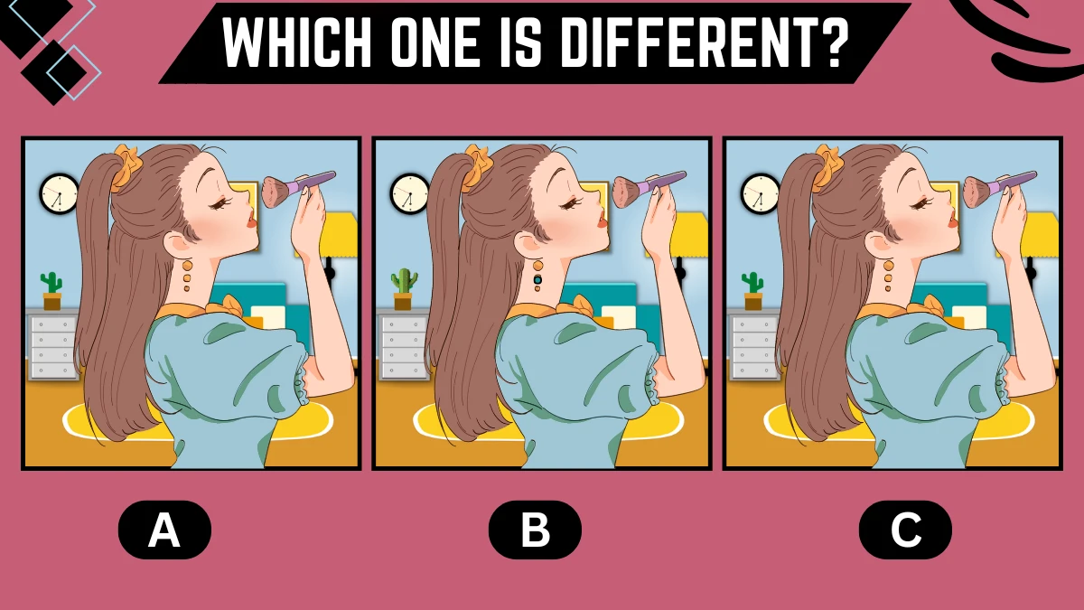 Observation Brain Challenge: People with 50/50 vision can spot the Different Girl in 6 Secs