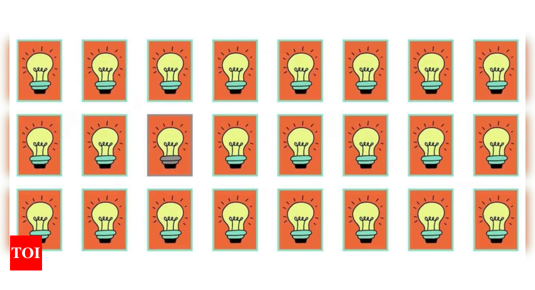 Optical Illusion: Can you spot the odd bulb in 3 seconds? |