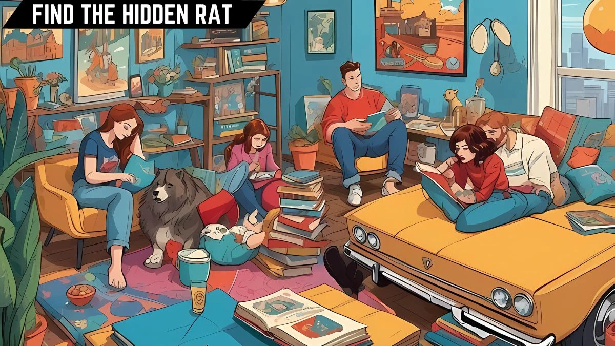 Optical Illusion Eye Test: Only highly attentive eyes can spot the Hidden Rat in 9 Secs