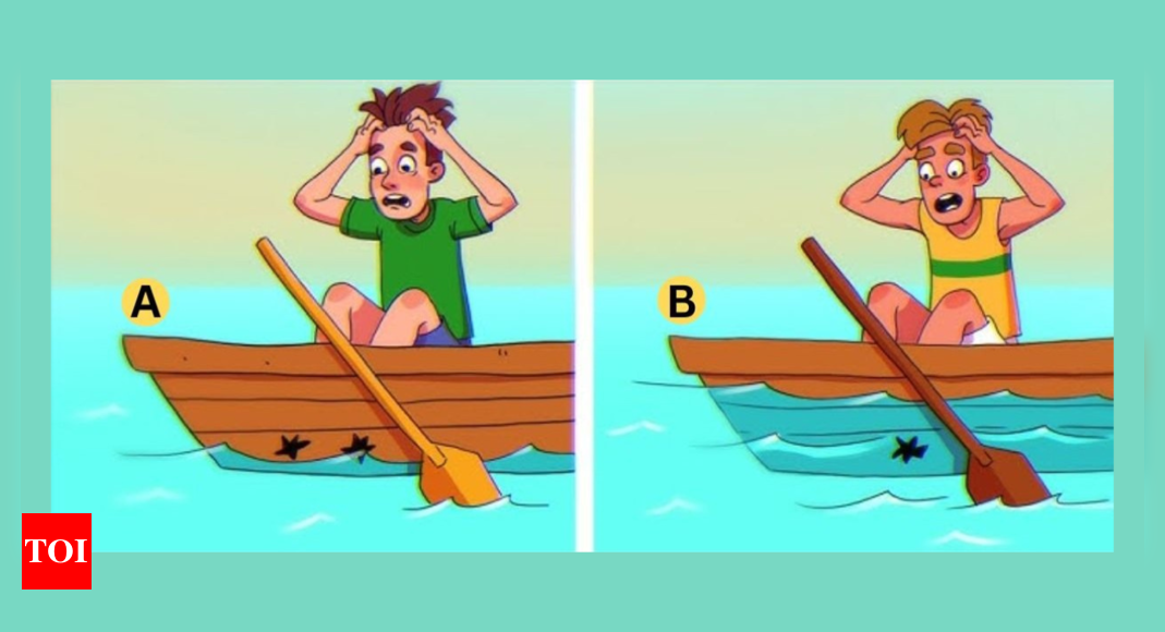 Optical Illusion: Only a person with high IQ can tell which boat will sink first