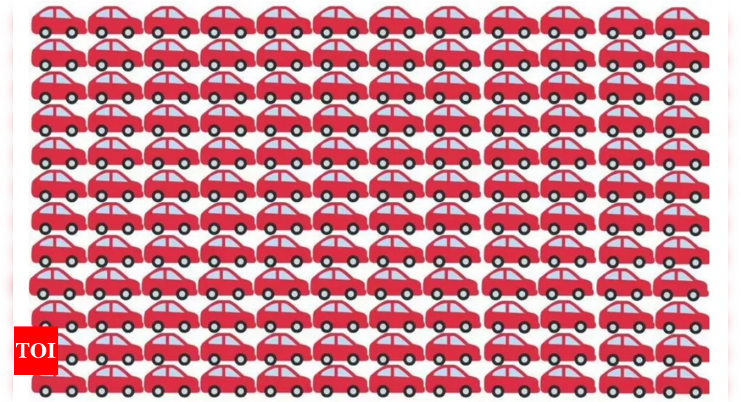 Optical Illusion: Spot the odd car in under 5 seconds