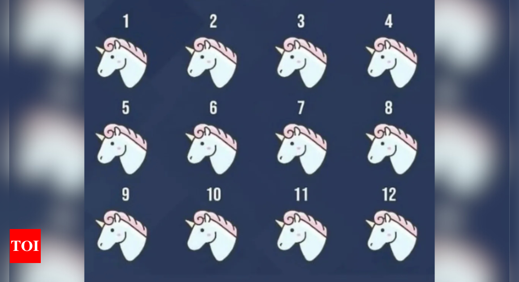 Opticle illusion: Only a true creative genius can spot the odd unicorn in 12 seconds! |