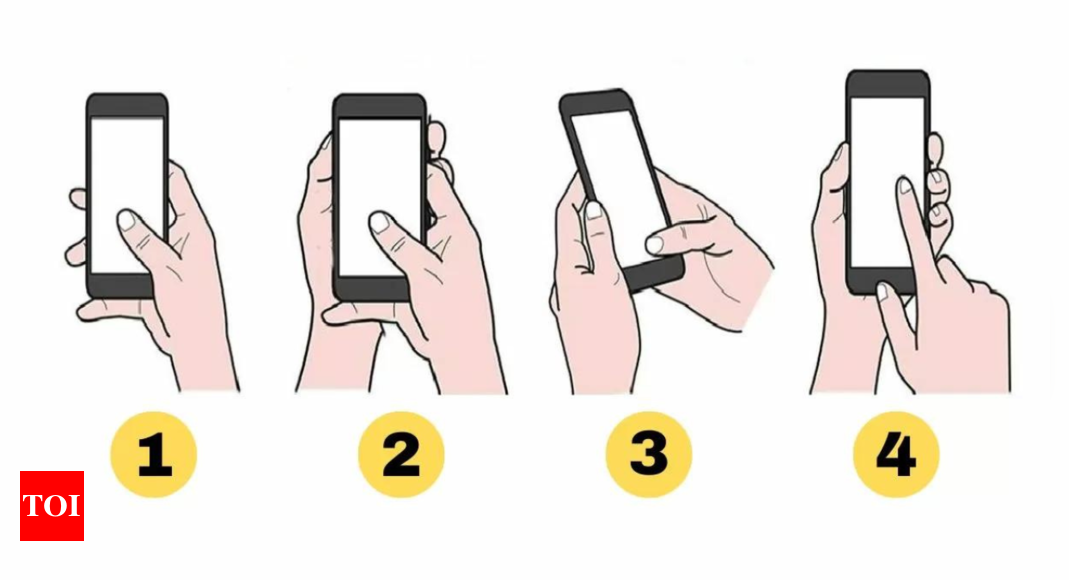 Personality Test: The way you hold your phone reveals hidden traits about you |