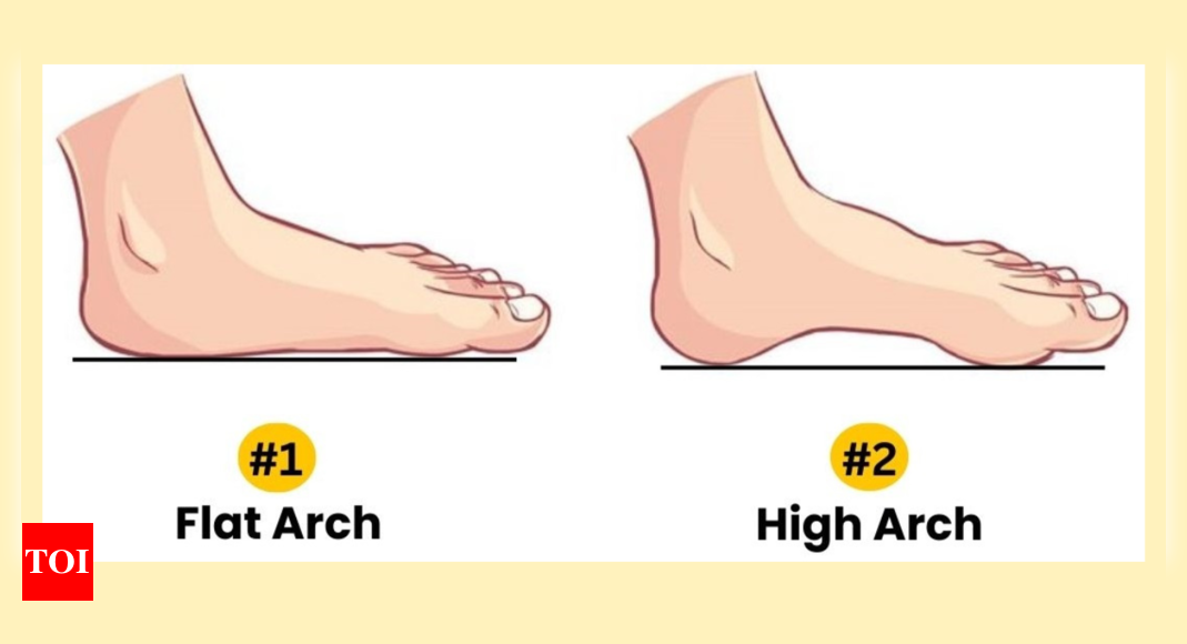 Personality Test: Your foot arch reveals your nature and hidden traits |