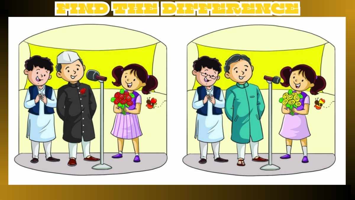 Spot 10 Differences in This Children's Day Speech Picture in 20 Seconds! Can You Find Them All?