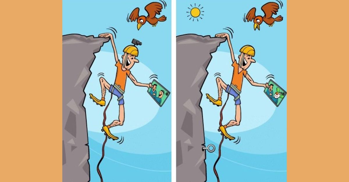 Spot the Difference: Think Your IQ Is High Enough? Try to Spot the 6 Differences in This Puzzle