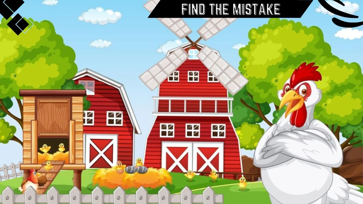 Spot the Mistake Picture Puzzle IQ Test: Only high IQ People Can Spot the Mistake in 10 Secs