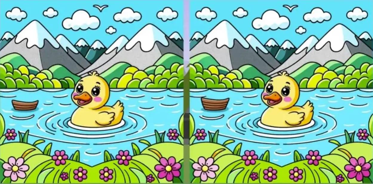 Test your keen vision with this unique test! Find the three hidden differences!