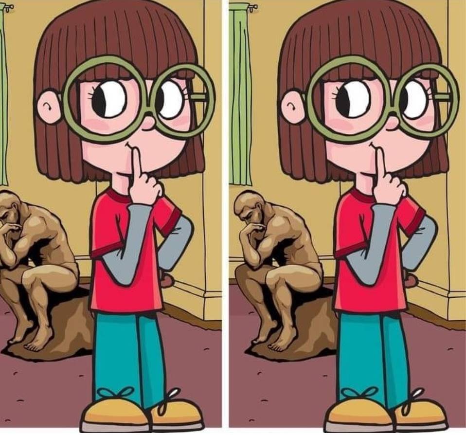 There is one detail that differs the two images. Find it in 10 seconds!