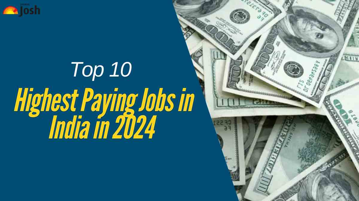 Top 10 Highest Paying Jobs in India in 2024