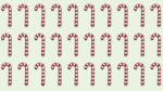 Brain Teaser IQ Test: Can You Spot the Odd Christmas Candy Cane in 5 Seconds?