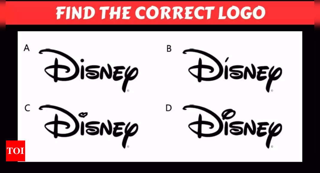 Brain Teaser: Only geniuses can spot the correct Disney logo in this grid! Try to find it within 20 seconds |