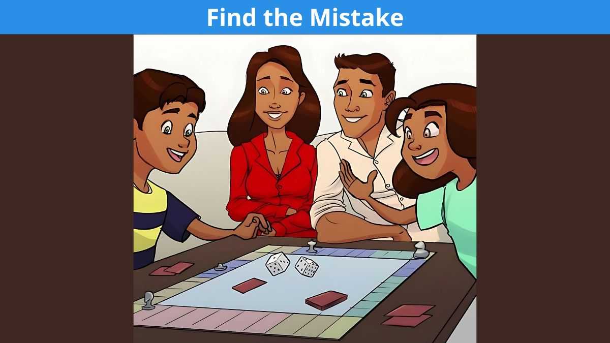 IQ Test: Find the mistake in this picture puzzle in 5 seconds!