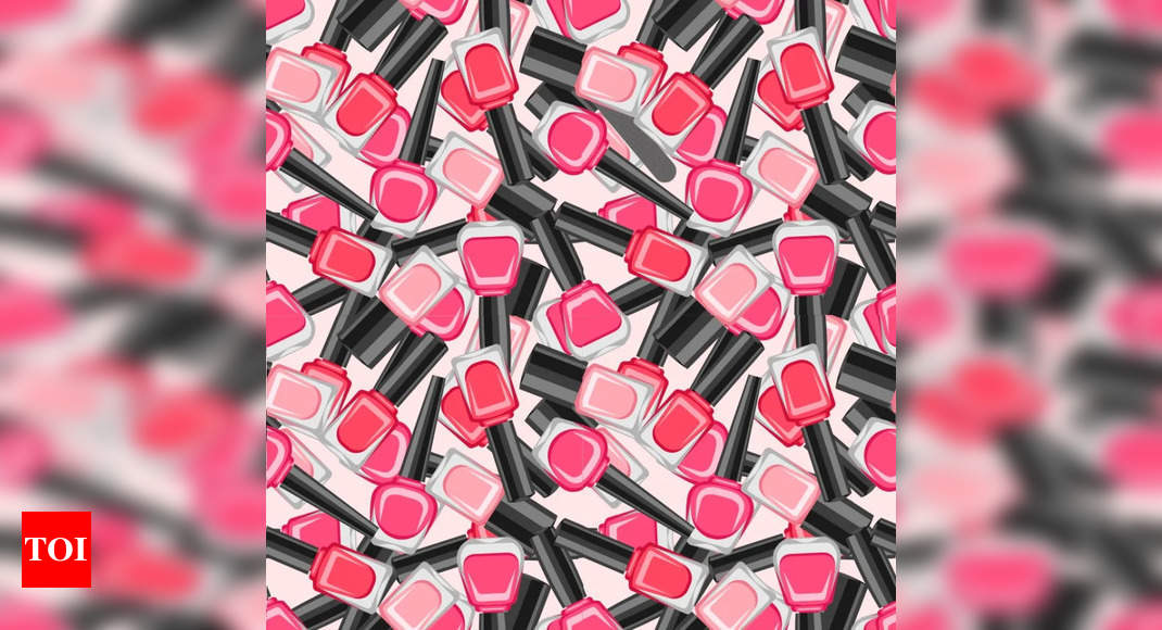 Optical Illusion: Find the nail file among these nail polish bottles