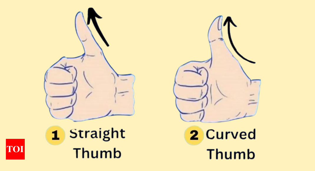 Personality Test: Straight Thumb or Curved Thumb: Here’s what your thumb style reveals about your personality |