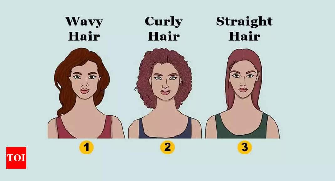 Personality Test: Wavy, curly or straight? Your hair type can reveal your hidden personality traits! - Times of India |