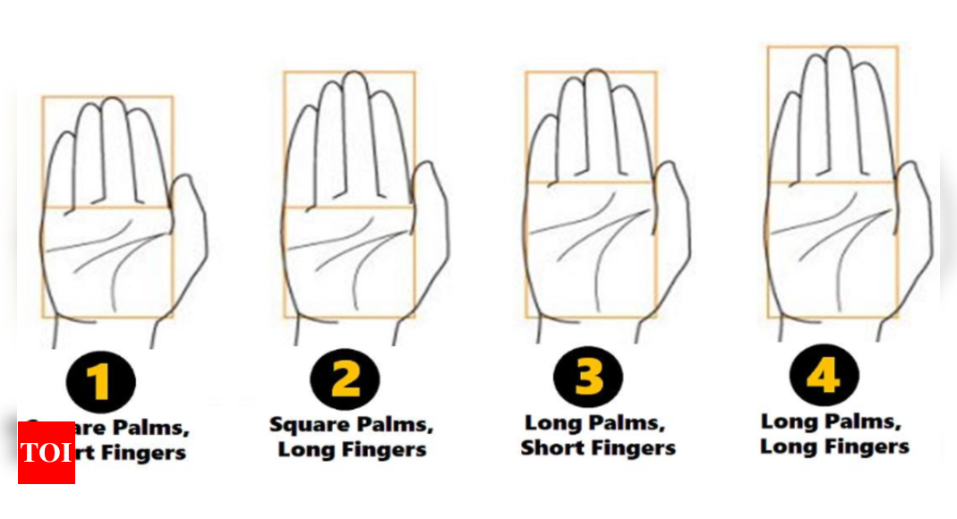 Personality Test: What does the shape and length of your palm and fingers reveal about your personality |