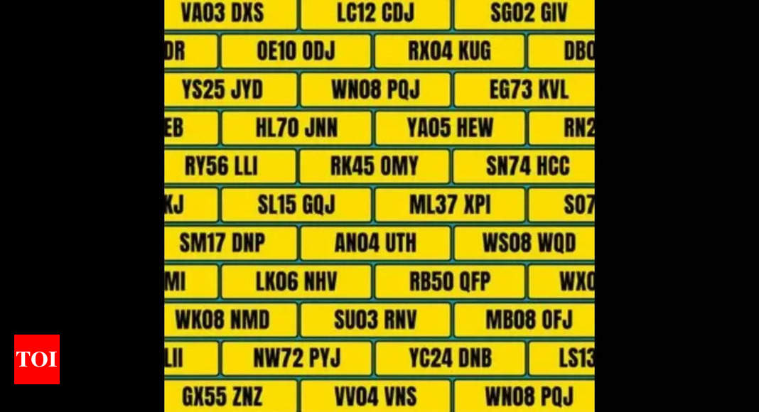 Puzzle: You possess a high driving IQ if you can identify the odd license plate within 10 seconds |