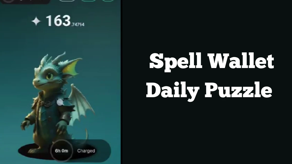 Spell Wallet Daily Puzzle 06 December 2024