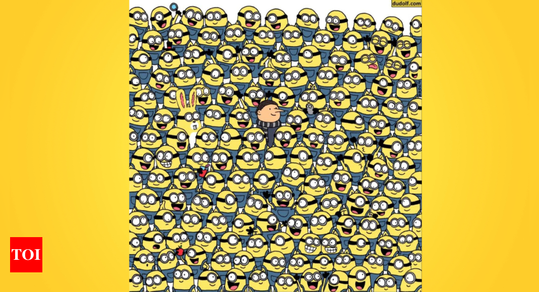 Test Your Observation Skills and Find the 3 Bananas Among These Minions |