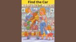 Brain Teaser IQ Test: You have razor-sharp eyes if you can find a car in the supermarket in 5 seconds!