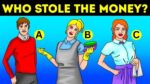 Brain Teaser: Spot Who Stole The Money? Only 1% With Sharp Observation Skills Pass This IQ Test In 5 Seconds!