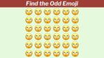 Brain Teaser: You have the eyes of a hunter if you can find the odd emoji out in 3 seconds!