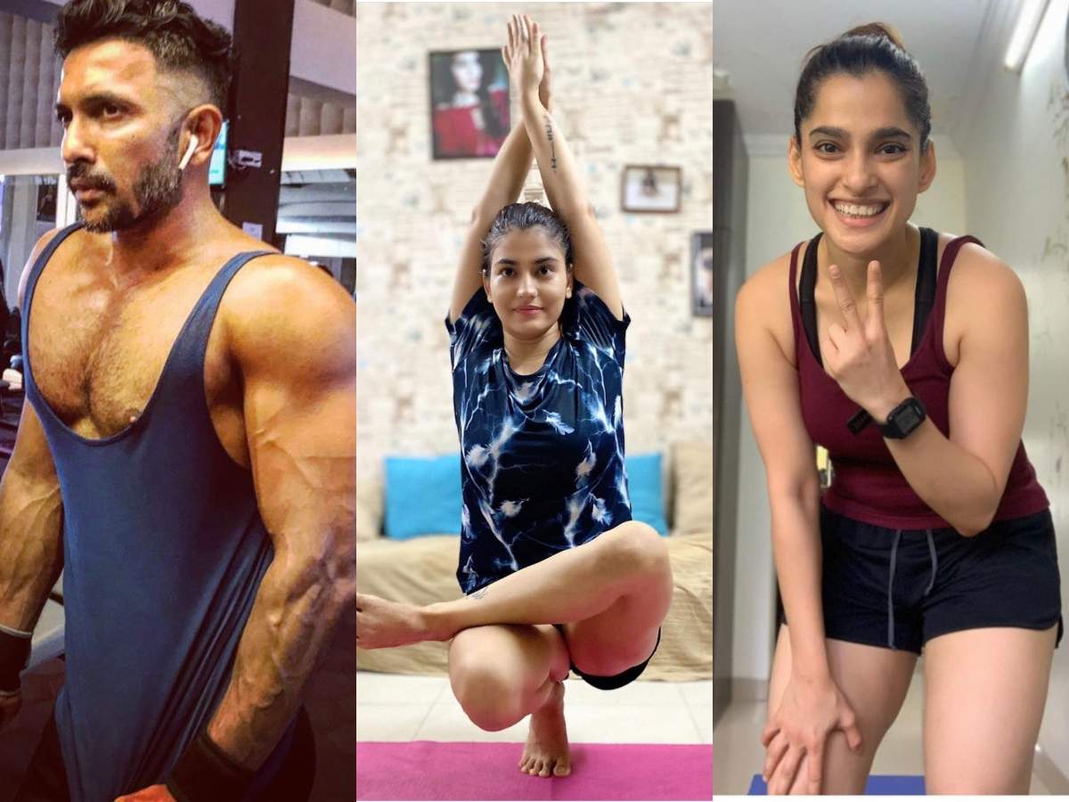 Celebs who work out not just for a fit body, but also for mental well-being