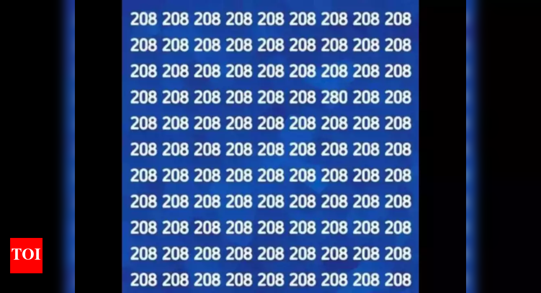 Finding 280 in this optical illusion is not an easy task! We challenge you