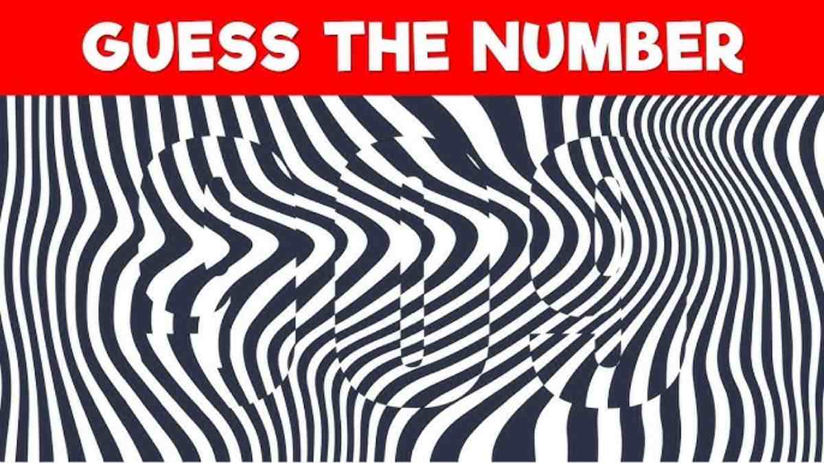 Optical Illusion IQ Test: Can You Spot the Hidden Number in Just 5 Seconds?