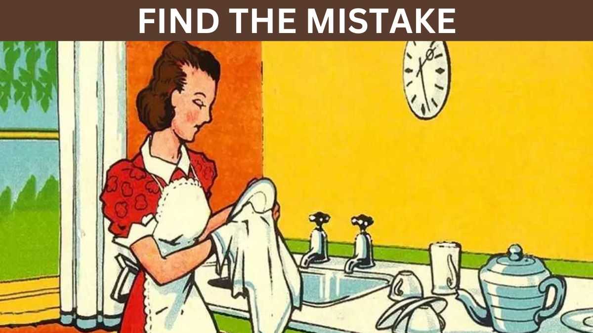 Picture Puzzle IQ Test: Do You Have a High IQ? Find the mistake in 11 seconds!