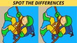 Spot the Differences: Find 3 differences between the trekking pictures in 15 seconds!