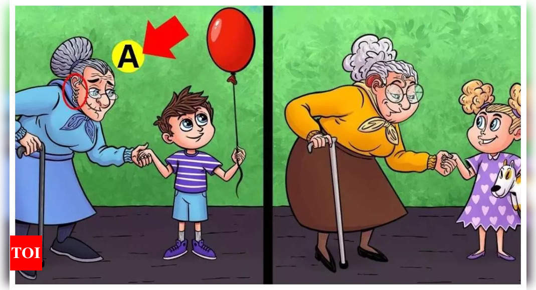 Brain teaser: Only a genius can spot which grandma is fake in 5 seconds |