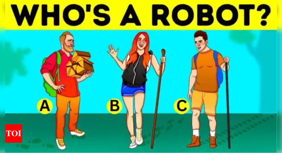 Optical Illusion: Can you guess who among these is a robot?