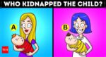 Optical Illusion: Only a detective can tell who kidnapped the baby