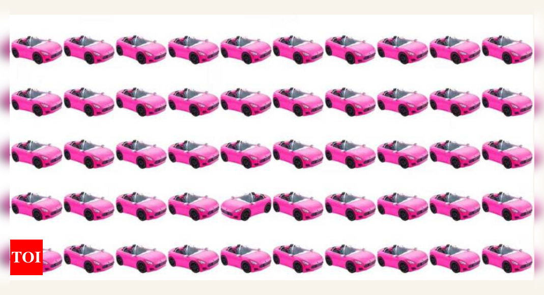 Optical Illusion: Only a genius can spot the different car in 4 seconds