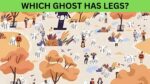 Picture Puzzle to Test Your IQ: Can You Find The Ghost With Legs In 5 Seconds?