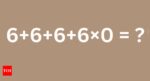 Math Puzzle: Only a braniac can solve this maths puzzle in 6 seconds |