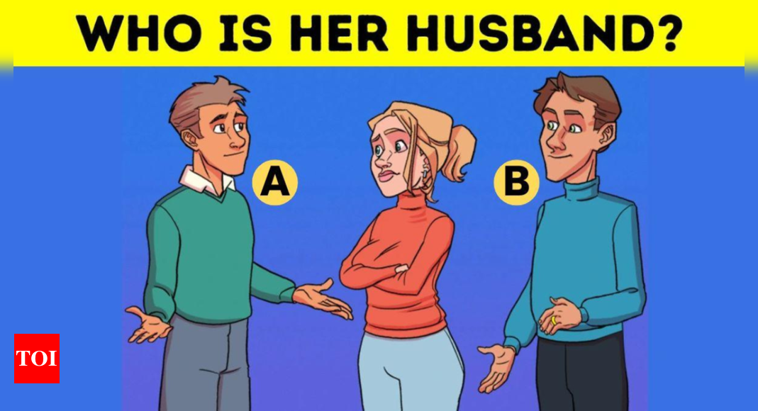 Optical Illusion: Can you tell who is this girl's husband in this picture |