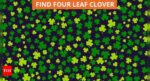 Optical Illusion: Only a highly observant person can find the 4-leaf clover in 8 seconds |