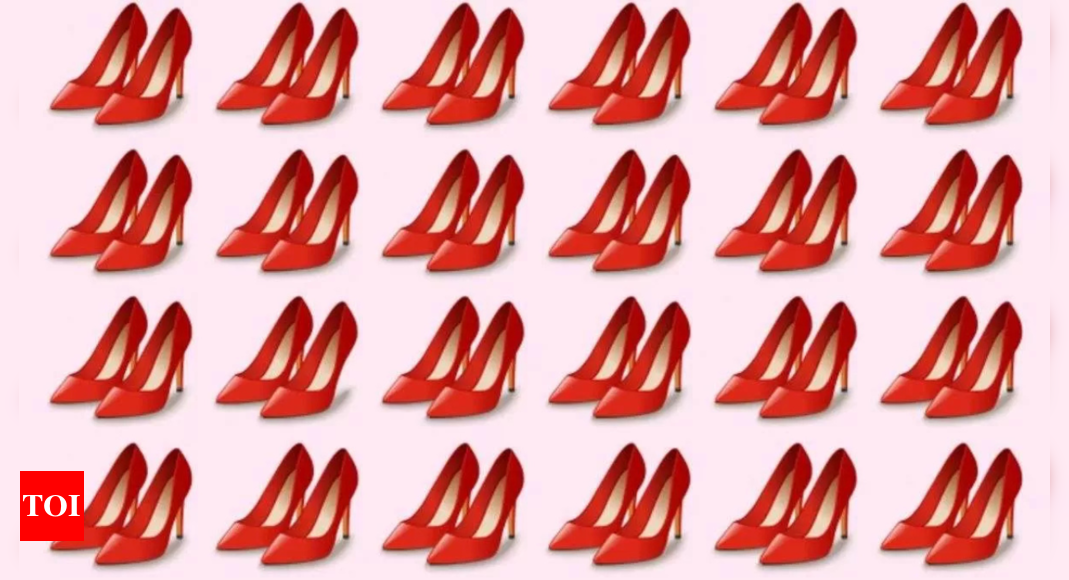 Optical Illusion: Only a sharp-eyed person can spot the odd heels |