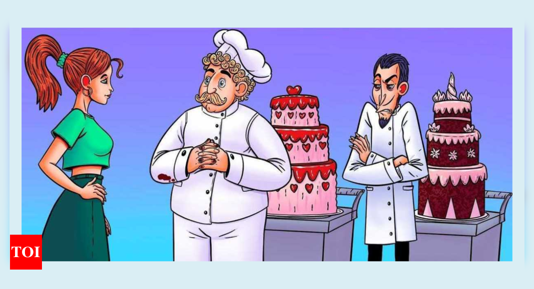 Optical Illusion: Only the smartest person can tell which chef is dangerous? |