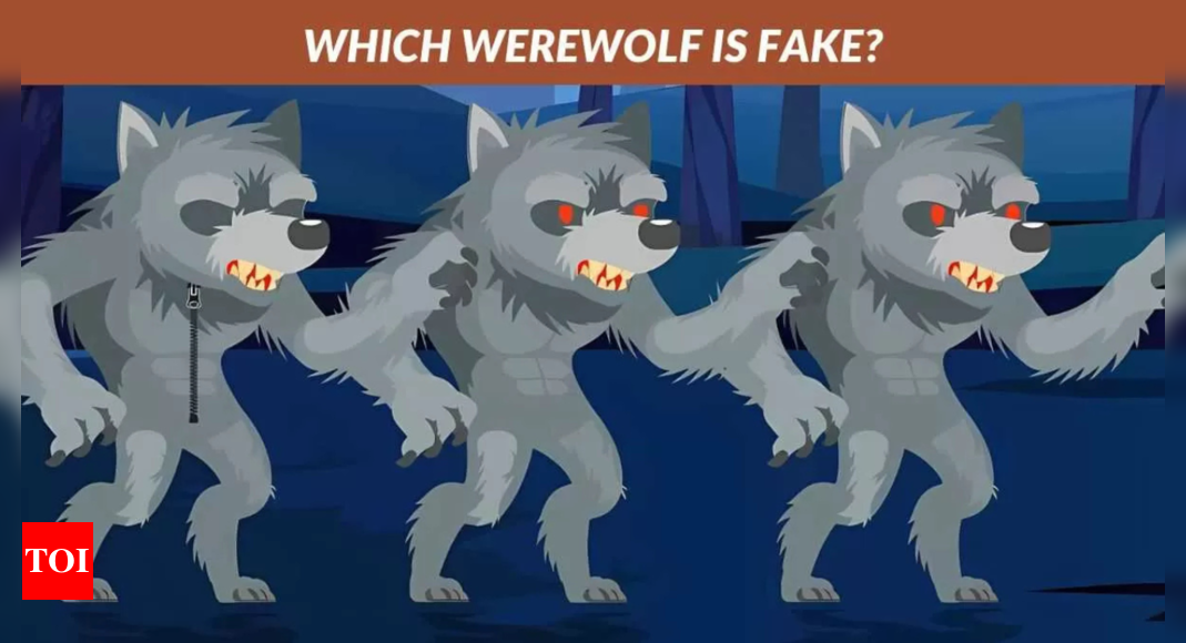 Optical Illusion: You have a high IQ if you can spot the fake werewolf in this picture