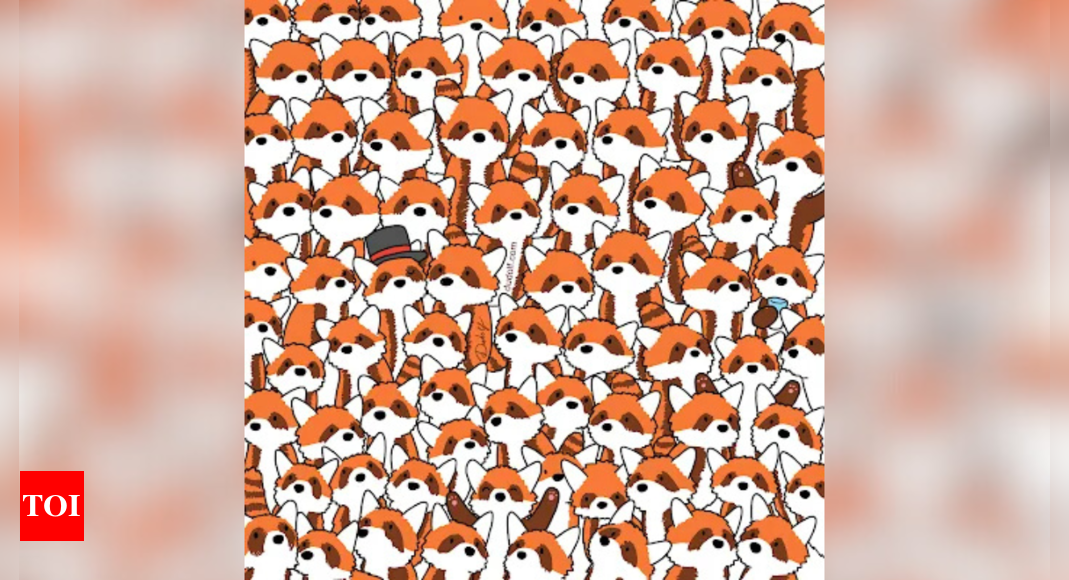 Optical illusion: Only a person with great instincts can spot 3 hidden cute pandas