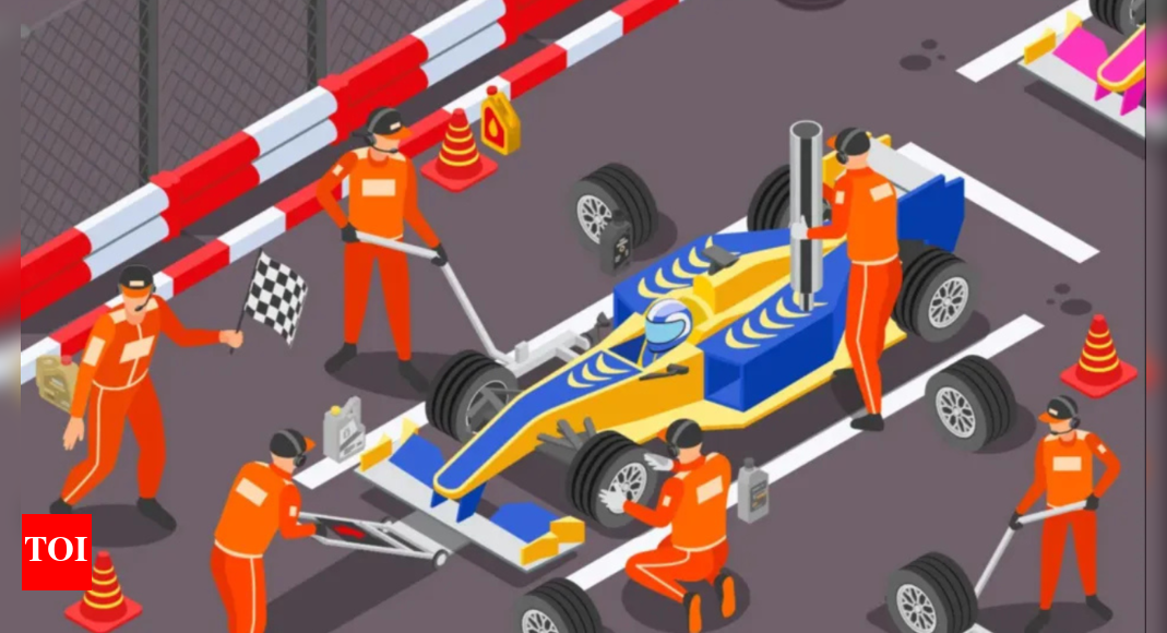 Optical illusion: Only a true 'F1' fan can spot 5 petrol cans in 7 seconds