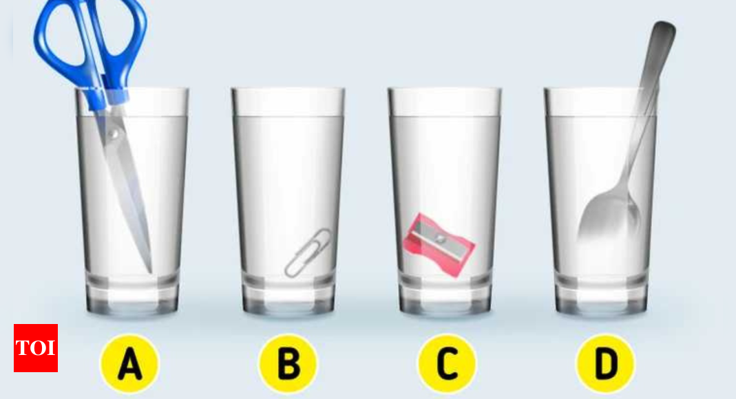 Quiz: Only a person with supercomputer brain can tell which glass holds more water